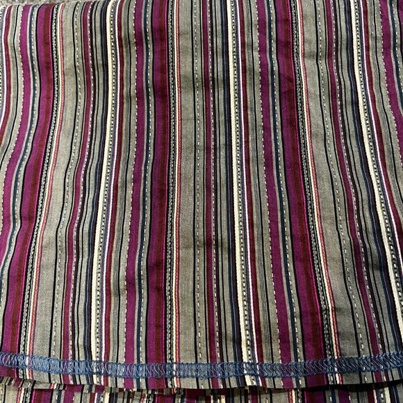 GEORG ROTH Los Angeles Fuchsia Striped Men's Shirt Contrast Collar & Cuffs Sz M - Picture 9 of 12